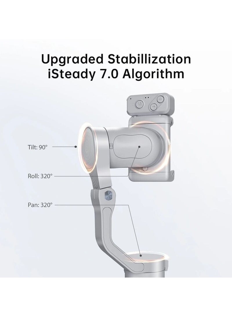 Hohem iSteady XE Kit 3-Axis Smartphone Gimbal Stabilizer Tripod Magnetic Light