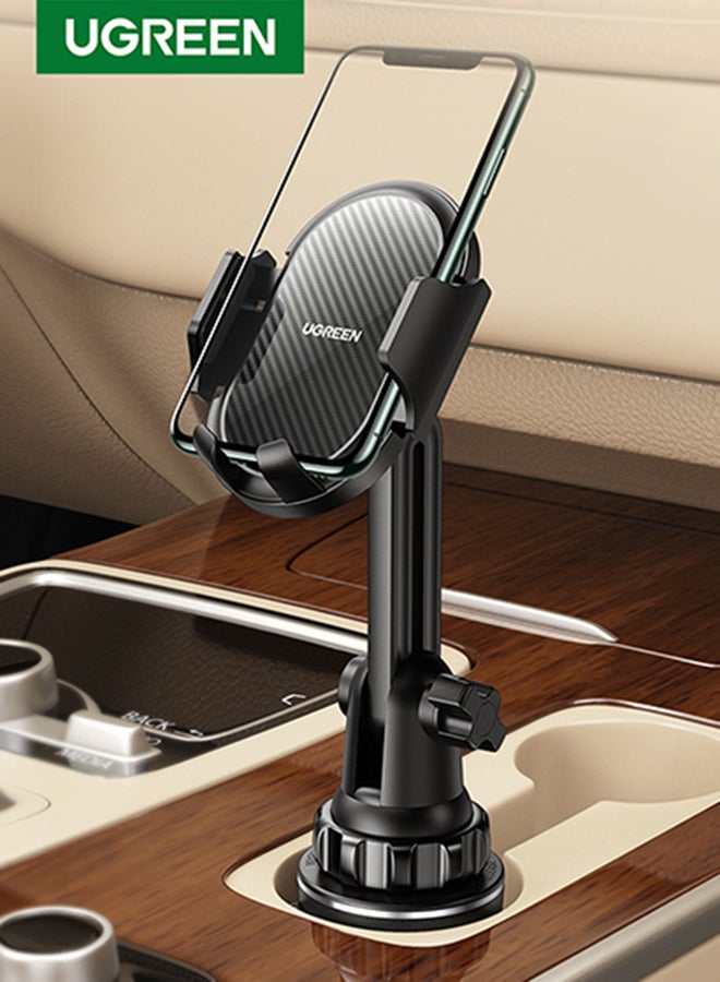 Car Phone Holder For Car Cup, Adjustable Car Cup Phone Holder, Rotatable Car Mount, Phone Holder Car, iPhone Holder, Cell Phone Holder For iPhone 15/16 Series,Galaxy S24 S23 Ultra Z Flip, Xiaomi etc Black