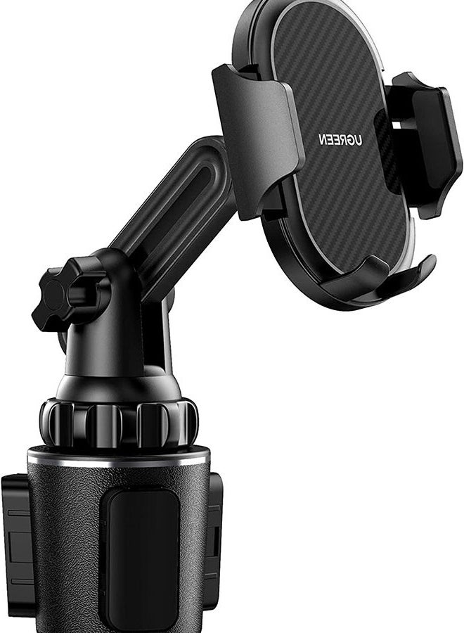 Car Phone Holder For Car Cup, Adjustable Car Cup Phone Holder, Rotatable Car Mount, Phone Holder Car, iPhone Holder, Cell Phone Holder For iPhone 15/16 Series,Galaxy S24 S23 Ultra Z Flip, Xiaomi etc Black