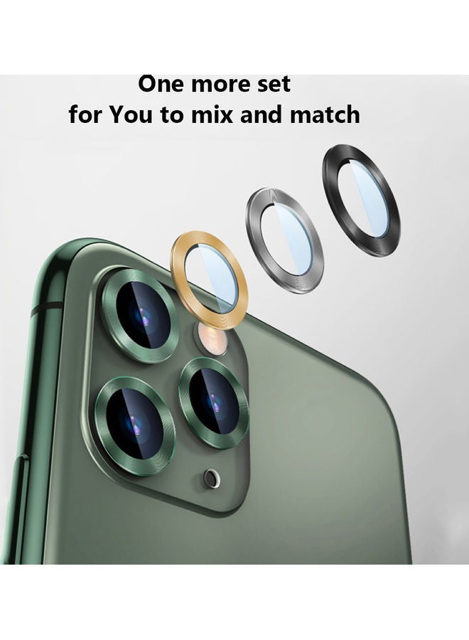 Phone Rear Camera Lens Ring Circle Cover Protector Clear