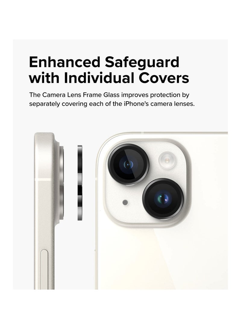 Picture Perfect Camera Lens Protector for iPhone 15/ 15 Plus Camera lens pack of three for iphone 15/15 plus