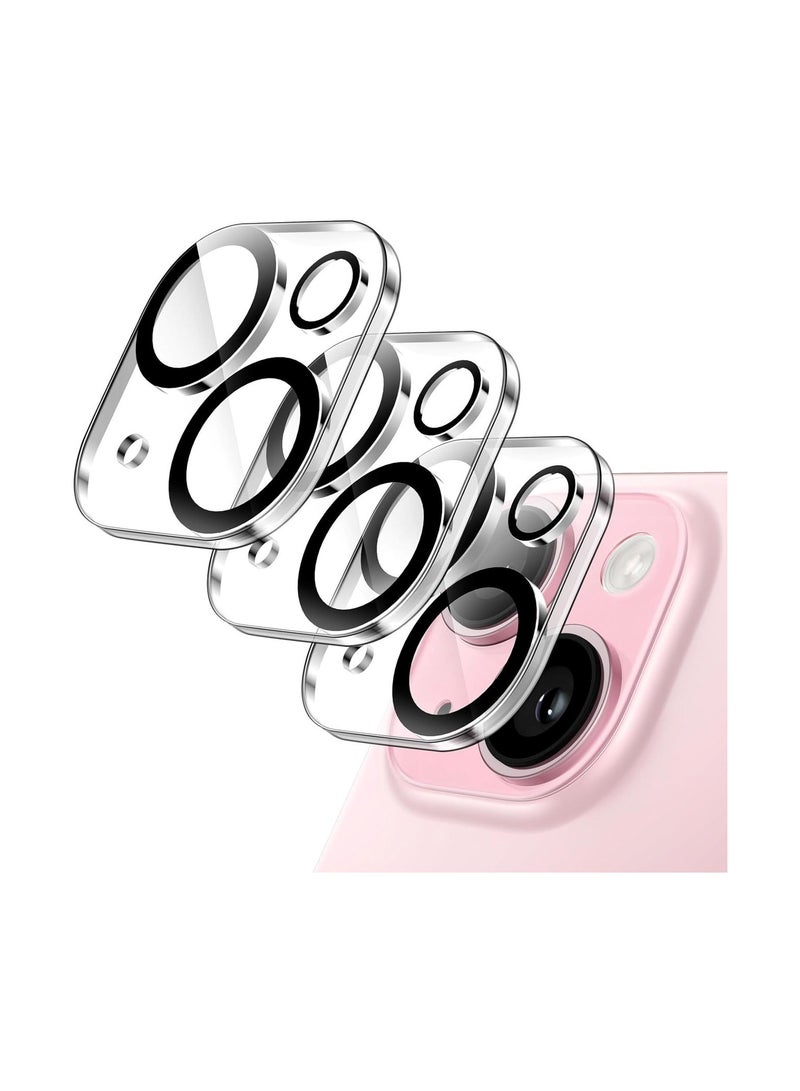 Picture Perfect Camera Lens Protector for iPhone 15/ 15 Plus Camera lens pack of three for iphone 15/15 plus