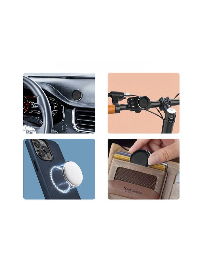 Magnetic Anti Theft and Anti Lost Device Collar Locator for Cars Bicycles Mountain Bikes and Motorcycle Tracking and Booking Devices to Prevent Loss