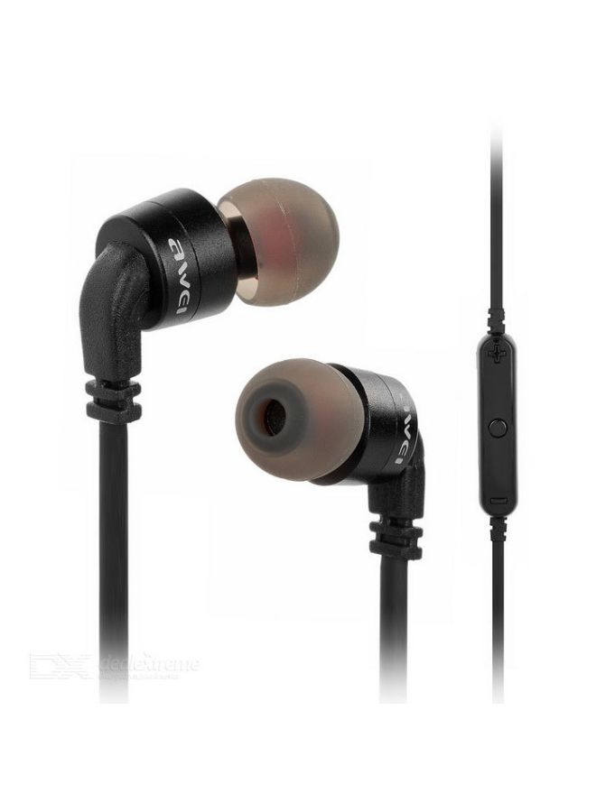 960BL Wireless Sports In-Ear Stereo Sound Bluetooth 4.0 Earphones Black