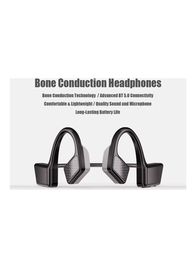 Bone Conduction Headphones Black