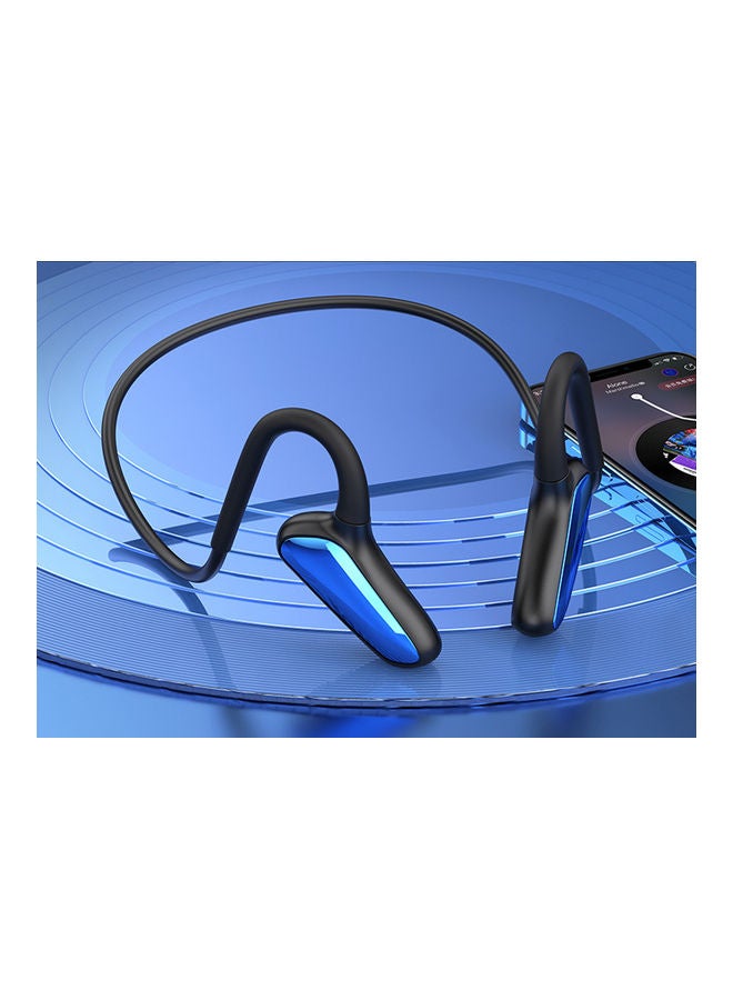 Bluetooth Bone Conduction Headset with Mic Red