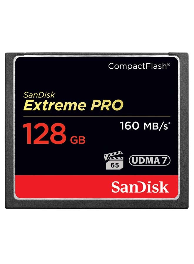 Extreme PRO CF 160MB/s 128 GB VPG 65, UDMA 7 128 GB