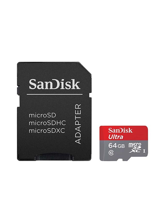 Ultra UHS-I MicroSDXC Card With Adapter 64.0 GB