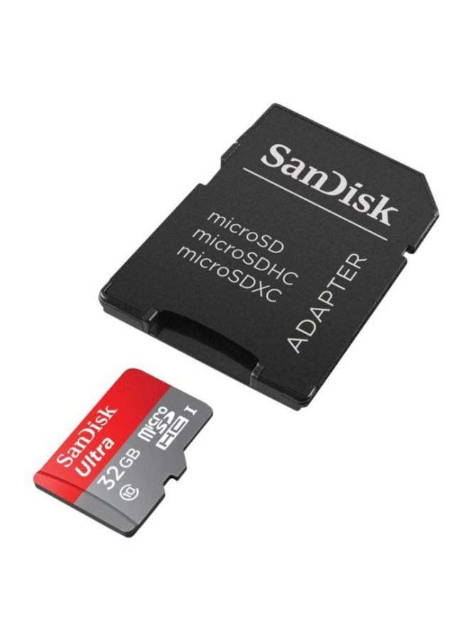 Ultra UHS-I MicroSDHC Card With Adapter 32.0 GB