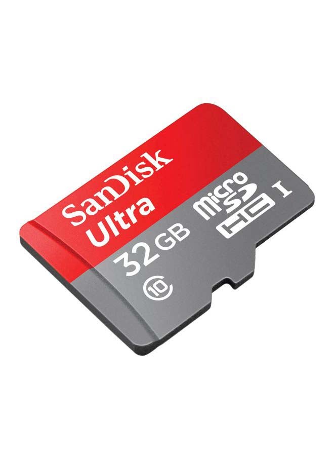 Ultra UHS-I MicroSDHC Card With Adapter 32.0 GB