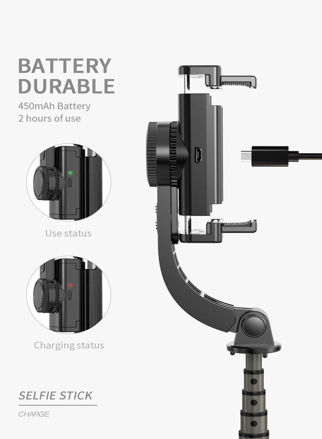 Anti-shake Gimbal Stabilizer Extendable Selfie Stick Mobile Phone Stand Tripod gimbal 3 axis stabilizer