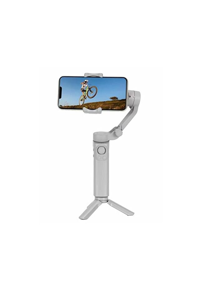 Padom F5 Mobile Intelligent Gimbal, 3-Axis Phone Gimbal, Portable and Foldable, Android and iPhone Gimbal with ShotGuides, Smartphone Gimbal, Vlogging Stabilizer, YouTube and TikTok Videos