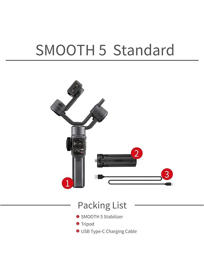 Smooth 5 Gimbal Stabilizer For Smartphone