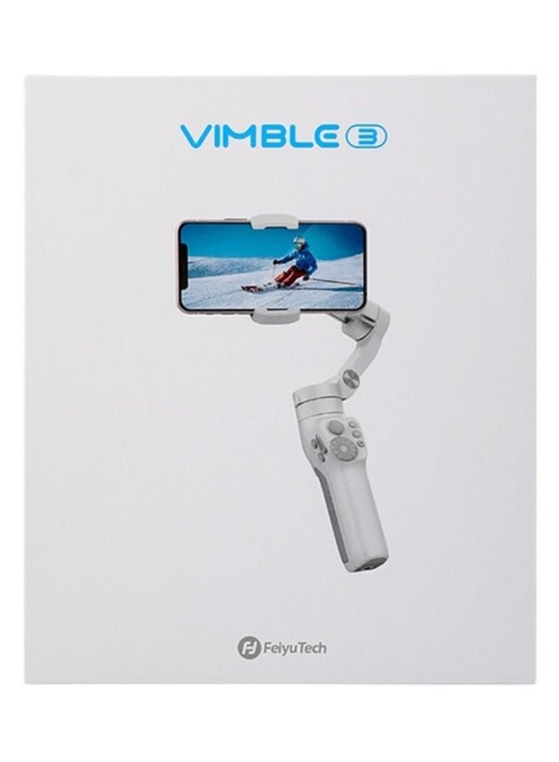 FeiyuTech Vimble 3 Smartphone Stabilizer,7.8’’ Built-in Extendable 3 Axis Phone Gimbal, Portable Cellphone Gimbal for Android&iPhone,Huawei MI Samsung,Tiktok Youtube INS Video Tool,Officia-Authourized