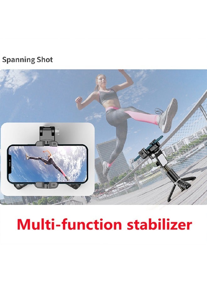 360 Rotation Following shooting Mode Gimbal Stabilizer Selfie Stick Tripod gimbal For iPhone Phone Smartphone live photography