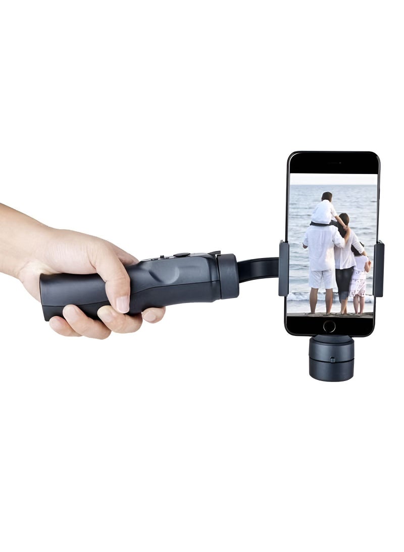 Gimbal Stabilizer for Smartphone 3-Axis Phone Gimbal for Android and iPhone 14,13,12 PRO, Stabilizer for Video Recording with Face Object Tracking 600 °Auto Rotation hohem iSteady Mobile Plus