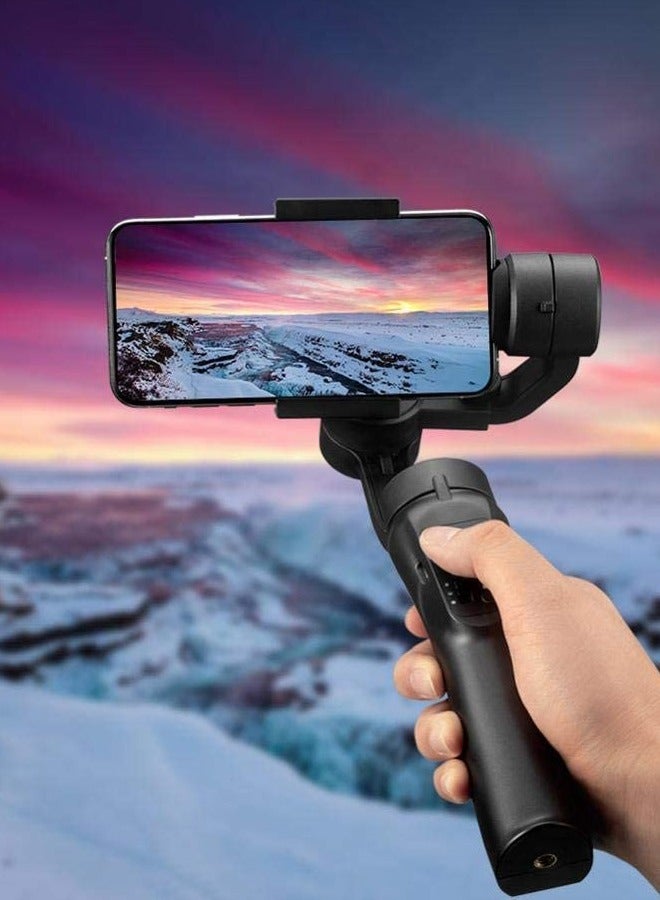 Padom F6 Stabilized Gimbal Bluetooth Handheld Device With Focus And Zoom Functions With long Lifetime