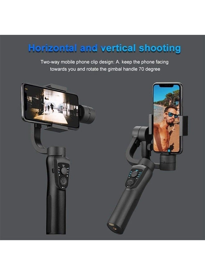 Padom S5B 3axis Stabilize Gimbal Bluetooth Handheld Device With Focus And Zoom Functions With Long Lifetime