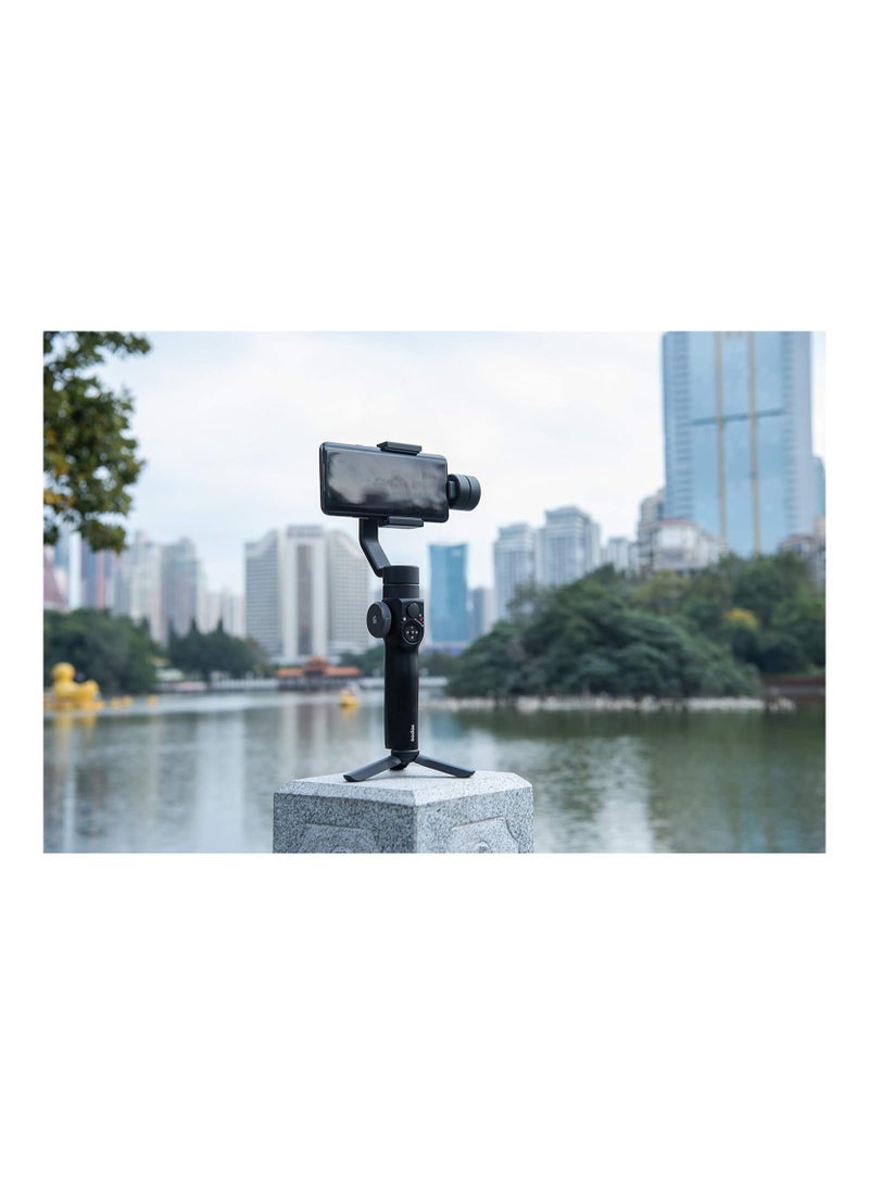 Gimbal Stabilizer with Sport Mode Face or Object Tracking and Time Lapse for iPhone 13 12 11 Pro XS Max XR X 8 Plus 7 6 SE and Android Smartphones Ideal for YouTubers and Vloggers.