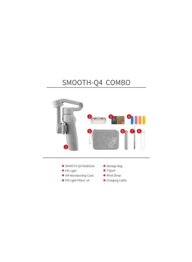 Zhiyun Smooth Combo Smartphone Gimbal Stabilizer Q4