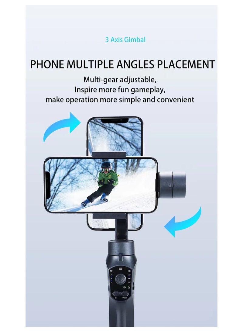 Mobile phone pan tilt stabilizer