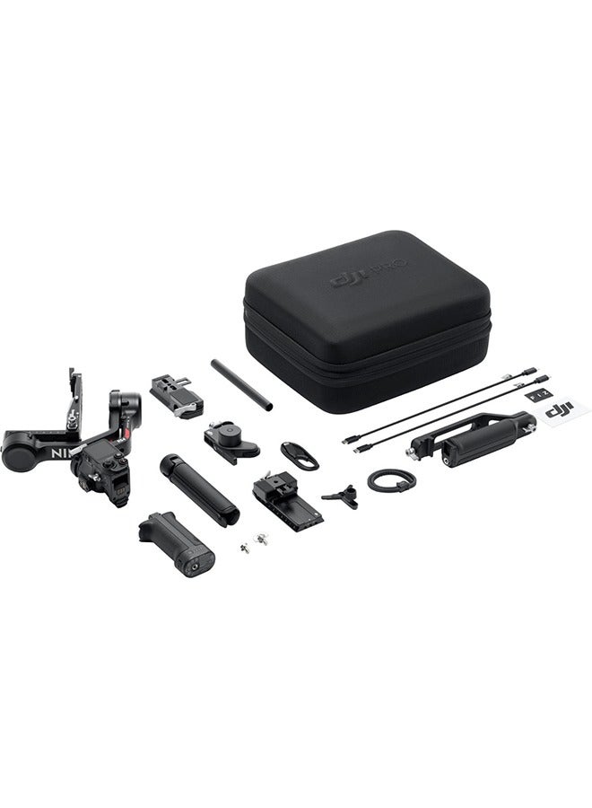 RS 4 Combo 3-Axis Gimbal Stabilizer – Black