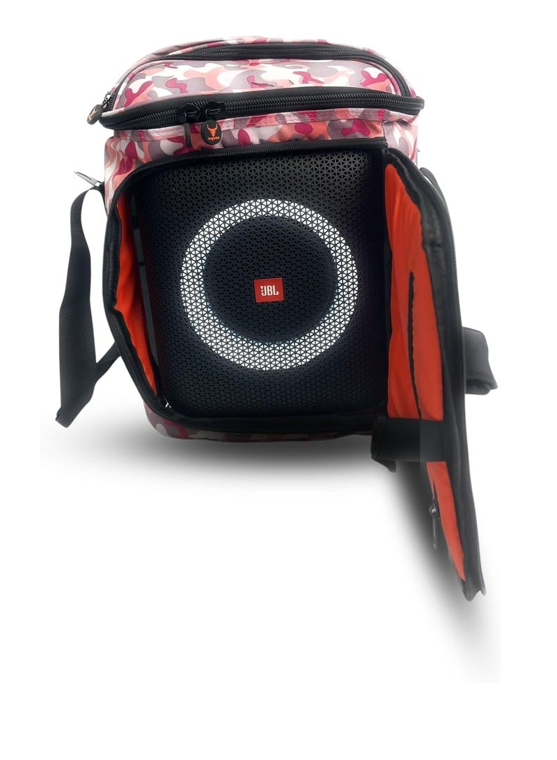 Safe Carry Speaker Storage Bag with Shoulder Strap Travel Bag Handy for JBL Encore Essential - ARMY J