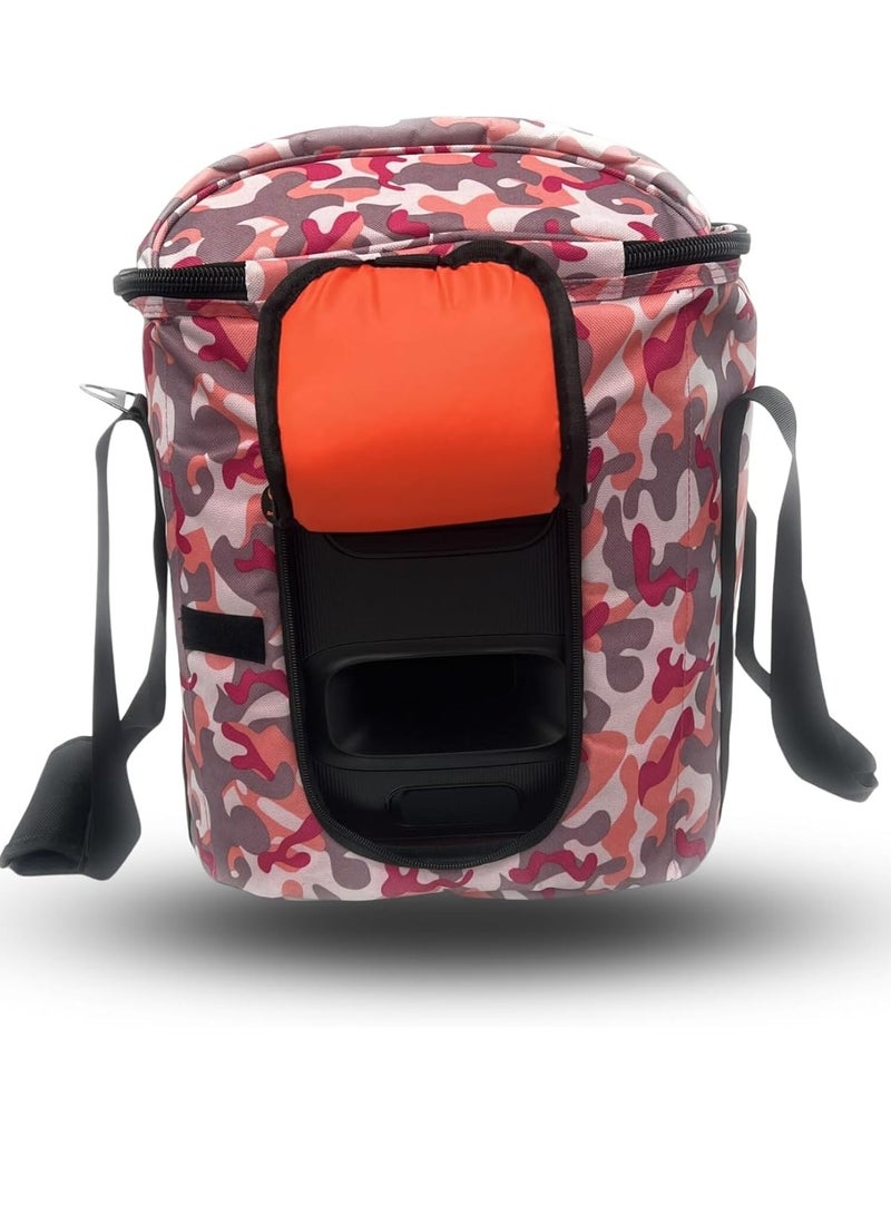 Safe Carry Speaker Storage Bag with Shoulder Strap Travel Bag Handy for JBL Encore Essential - ARMY J