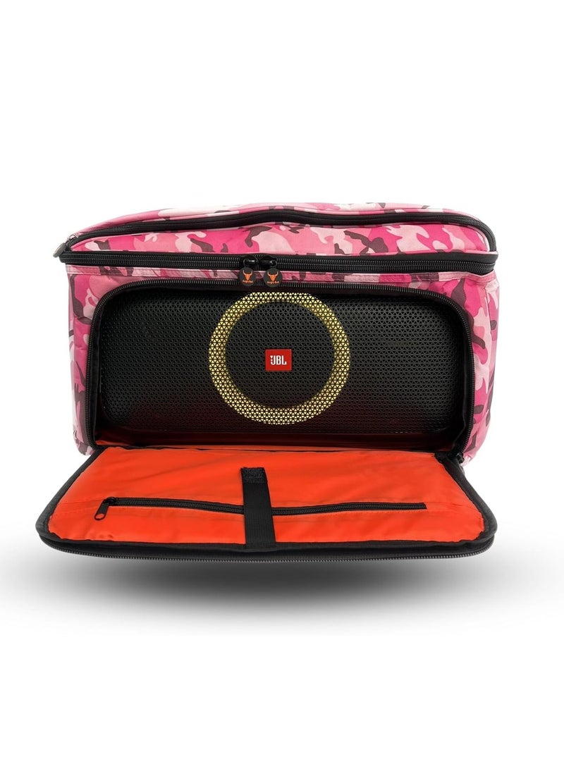 Speaker Bag Safety Storage Case with Shoulder and Handy Strap Travel Bag for JBL Party Box On The Go ARMY - I
