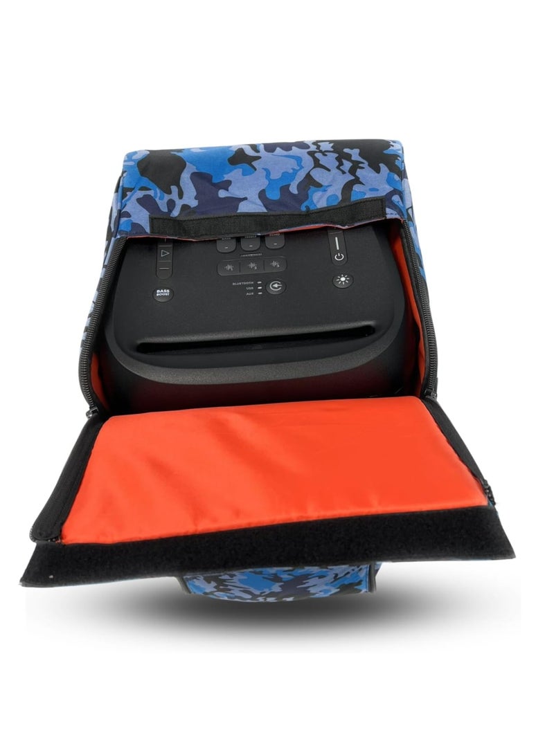 Speaker Bag Safety Storage Case with Handy Strap Travel Bag Compatible with JBL PARTY BOX 310 (ARMY-H)