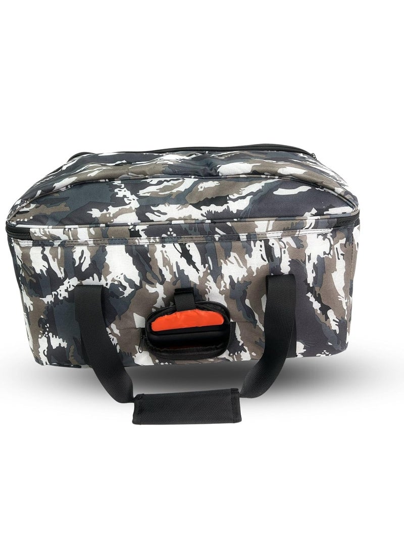 Speaker Bag Safety Storage Case with Shoulder and Handy Strap Travel Bag for JBL Party Box On The Go ARMY - F
