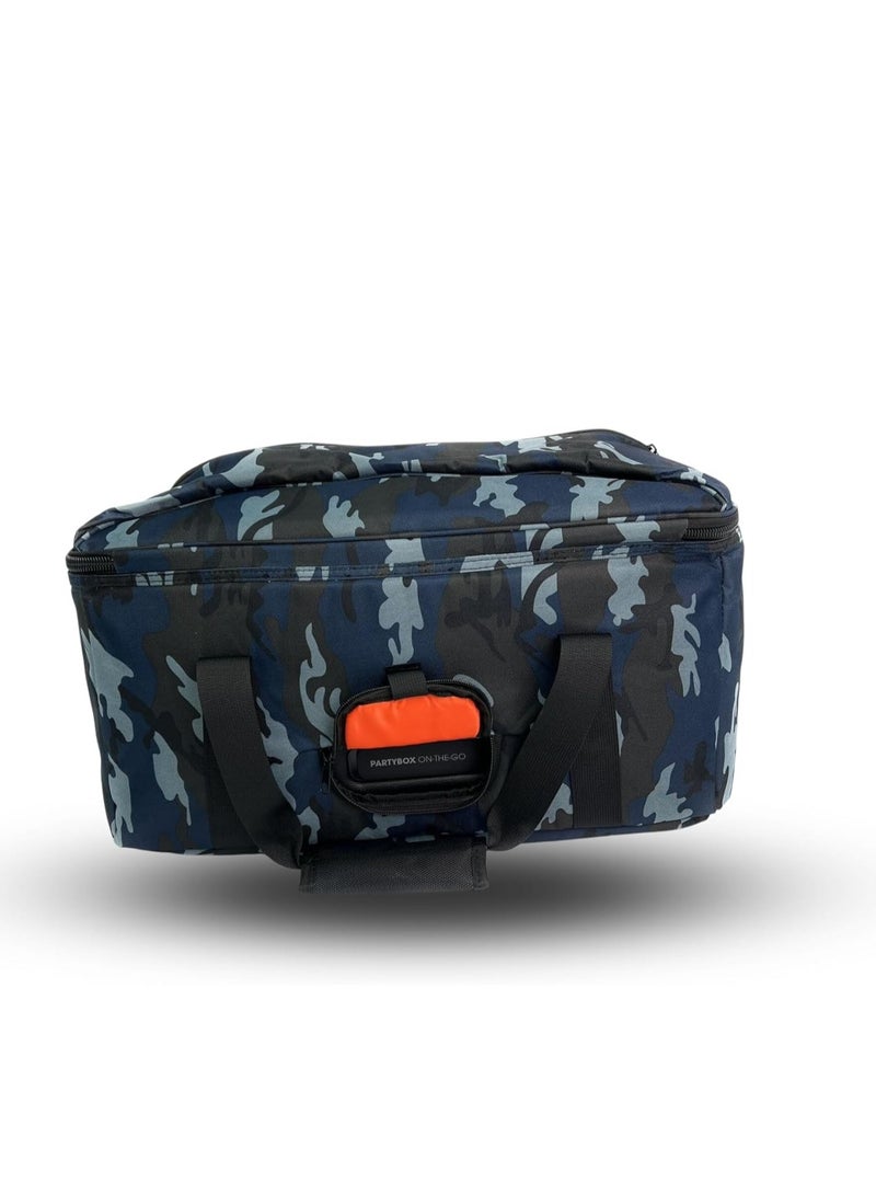 Speaker Bag Safety Storage Case with Shoulder and Handy Strap Angry Bull Travel Bag for JBL Party Box On The Go ARMY - E