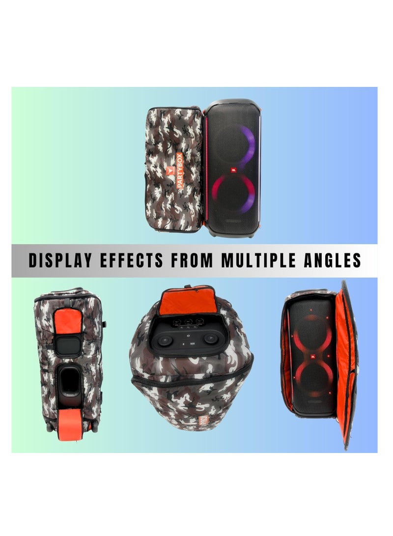 Speaker Bag Travel Safety Storage Case Handy Bag for JBL Party Box 710 - AG