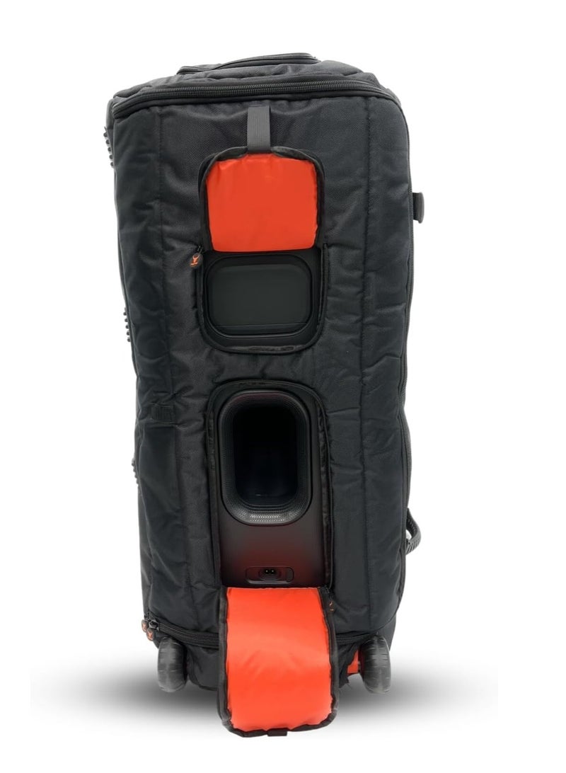 Speaker Bag Travel Safety Storage Case Handy Bag for JBL Party Box 710 - BLACK