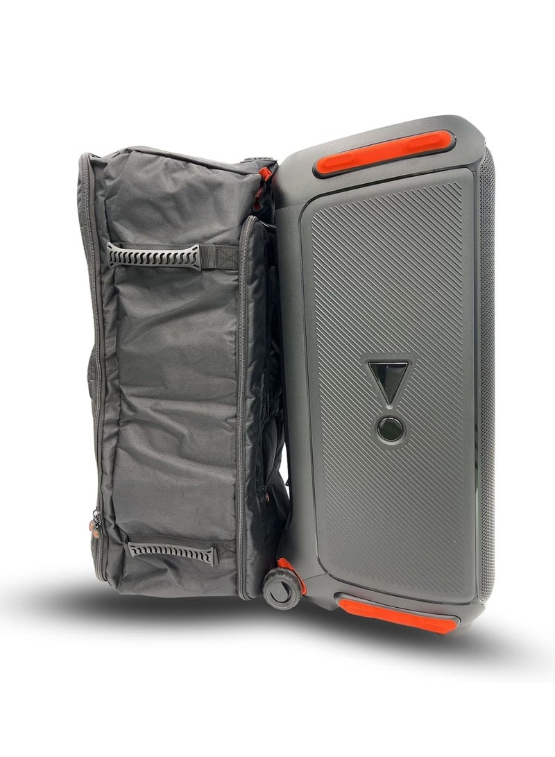 Speaker Bag Travel Safety Storage Case Handy Bag for JBL Party Box 710 - BLACK