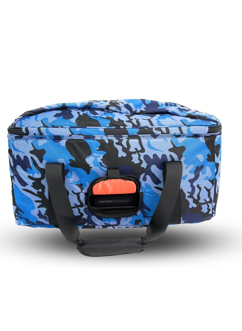 Speaker Bag Safety Storage Case with Shoulder and Handy Strap Travel Bag for JBL Party Box On The Go ARMY - H