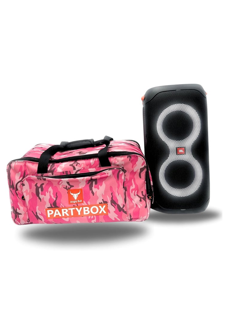 Speaker Bag Safety Storage Case with Handy Strap Travel Bag Compatible for (JBL PARTYBOX 110 BAG ARMY-I)
