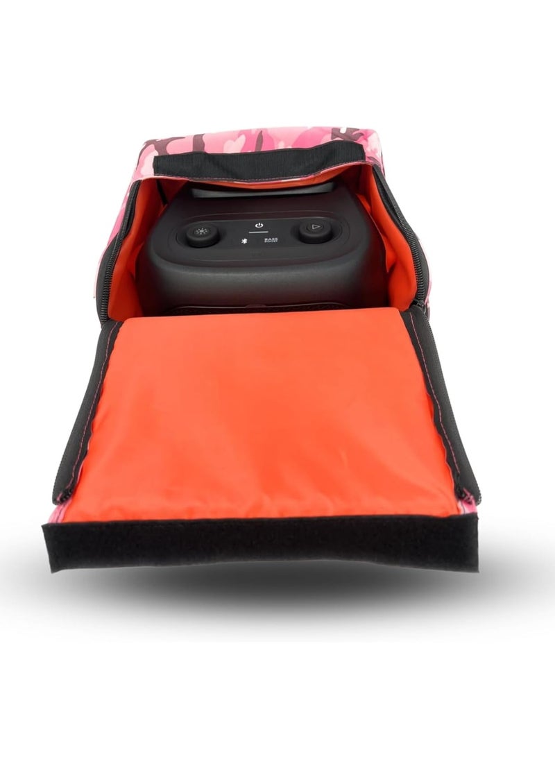 Speaker Bag Safety Storage Case with Handy Strap Travel Bag Compatible for (JBL PARTYBOX 110 BAG ARMY-I)