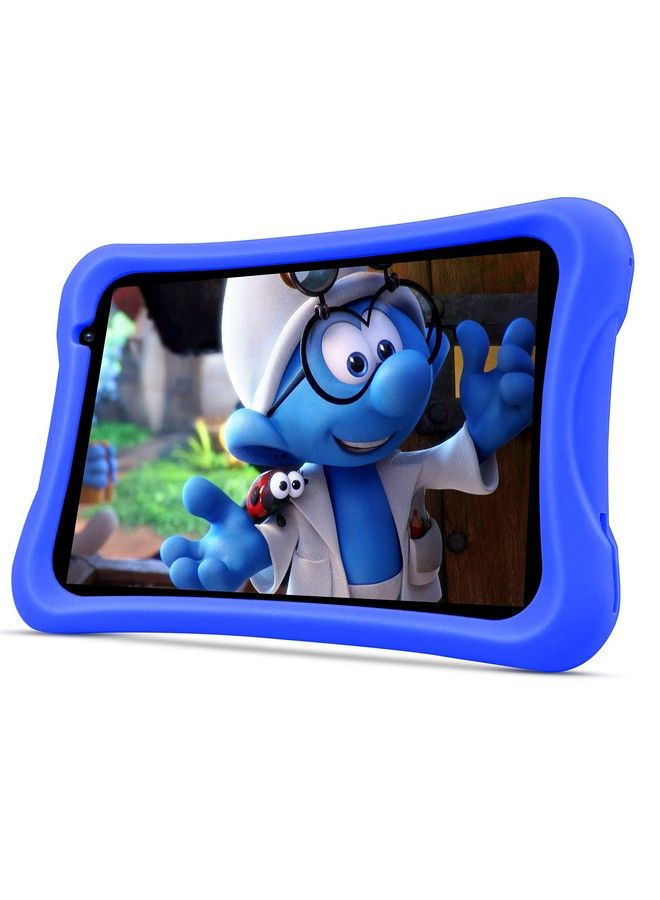 8 Inch Kids Tablet Quad Core Android 10 32Gb Wifi Bluetooth Dual Camera Educationl Gamesparental Control Kids Software Preinstalled With Kidstablet Case(Blue)