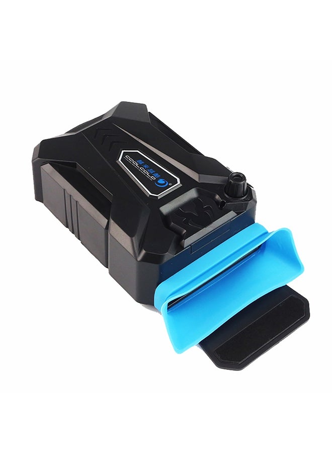 Portable Laptop Cooler Black/Blue