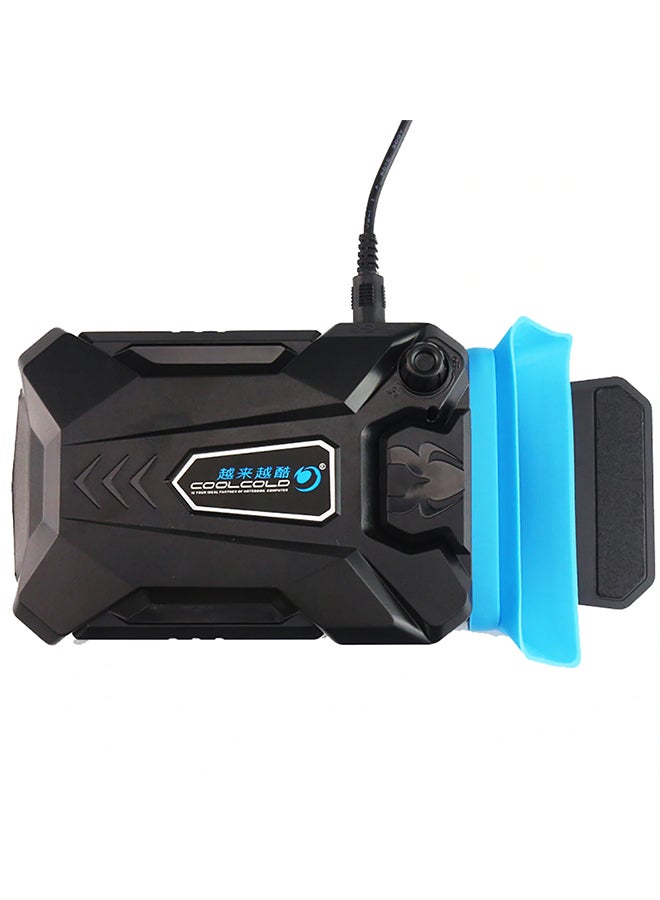 Portable Laptop Cooler Black/Blue