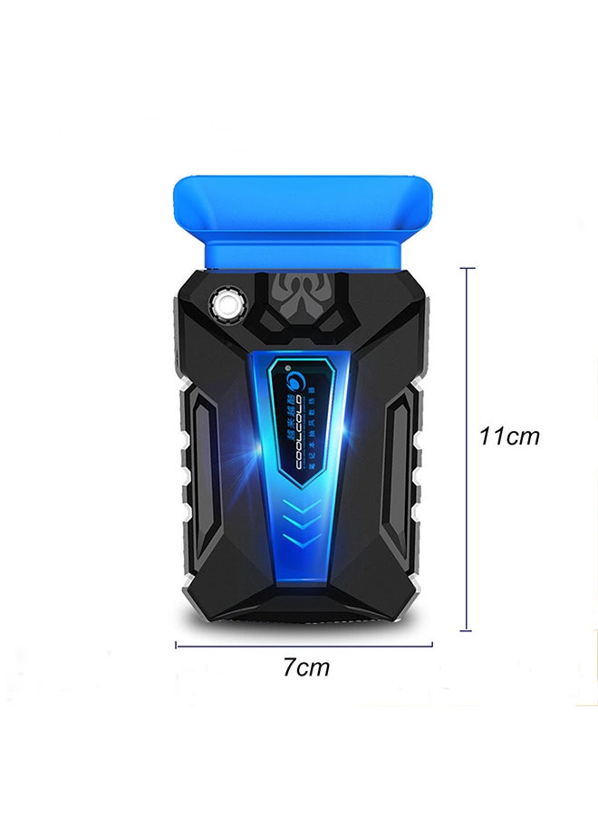 Portable Laptop Cooler Black/Blue