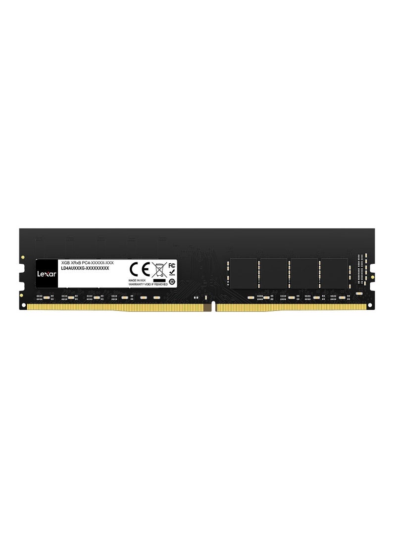 16GB DRAM, DDR4 3200 MHz UDIMM Desktop Memory For Everyday Users, Performance Upgrade LD4AU016G-B3200GSST Black