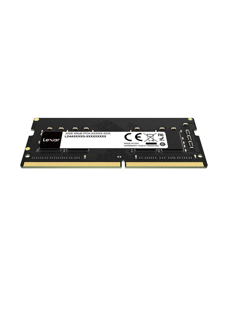 SODIMM DDR4 RAM 16GB-LD4AS016G-B3200GSST Black