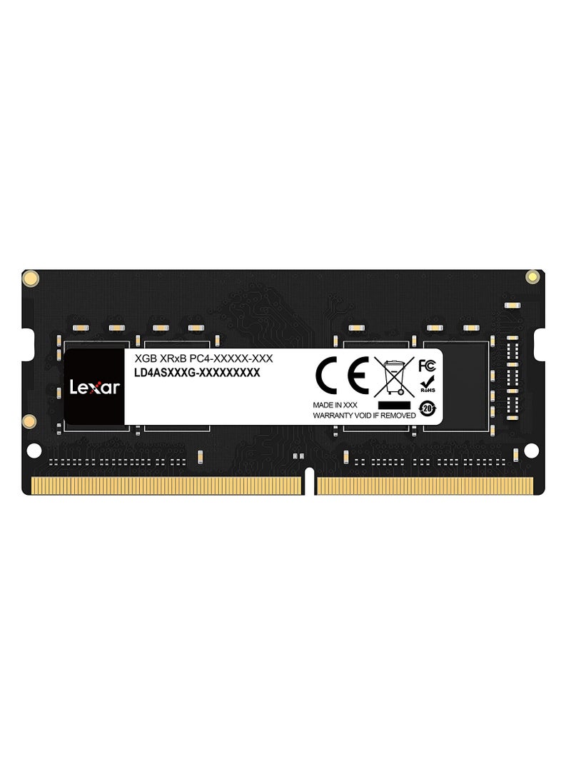 SODIMM DDR4 RAM 16GB-LD4AS016G-B3200GSST Black