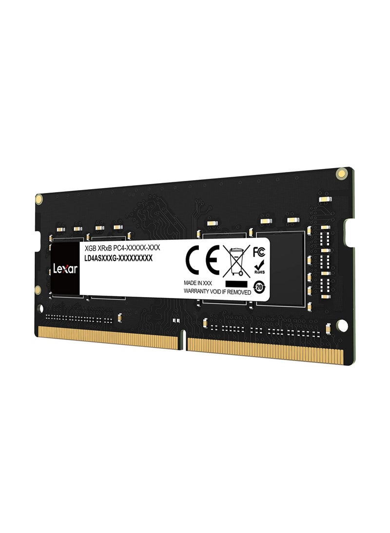 SODIMM DDR4 RAM 16GB-LD4AS016G-B3200GSST Black