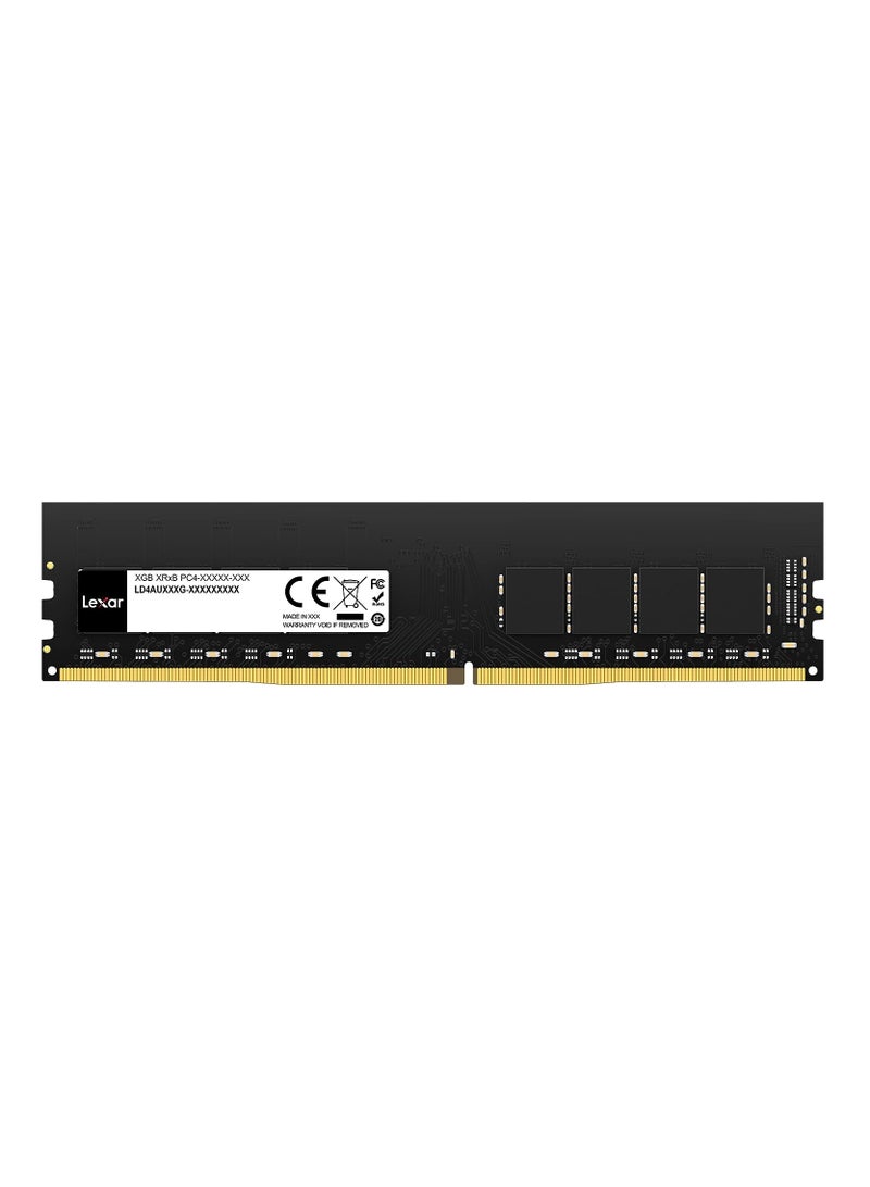 8Gb DRAM, DDR4 3200 MHz UDIMM Desktop Memory For Everyday Users, Performance Upgrade Black