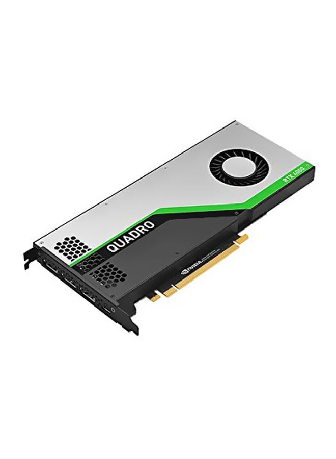 NVIDIA Quadro RTX 4000 Graphics Card Silver/Black/Green