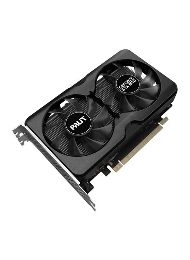 Geforce Gtx 1650 Gamingpro 4 Gb Gddr6 Graphics Card 896 Core 1410 Mhz Gpu 1590 Boost 2 X Displayport Black