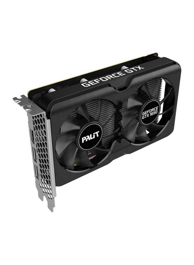 Geforce Gtx 1650 Gamingpro 4 Gb Gddr6 Graphics Card 896 Core 1410 Mhz Gpu 1590 Boost 2 X Displayport Black